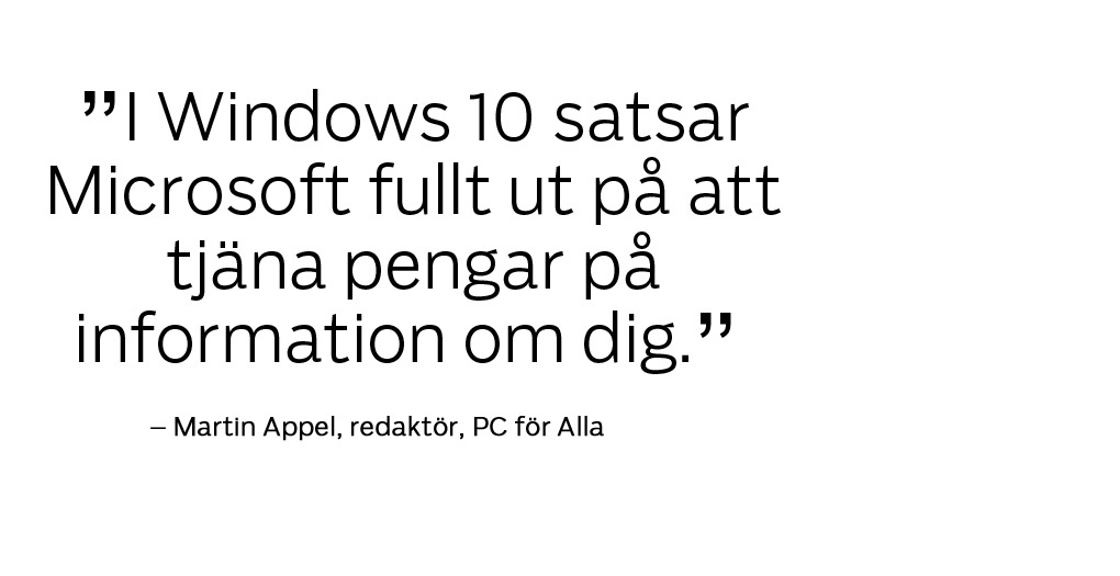 windows10 satsar citat