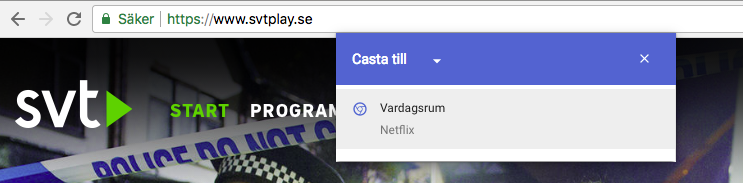 Casta i Chrome SVTPlay